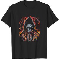 T-shirt Sons Of Anarchy Reaper Flames pour hommes