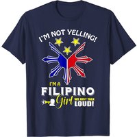 Je Ne Crie Pas, Je Suis Une Fille Des Philippines T-shirt Cadeau — T-shirts pour hommes