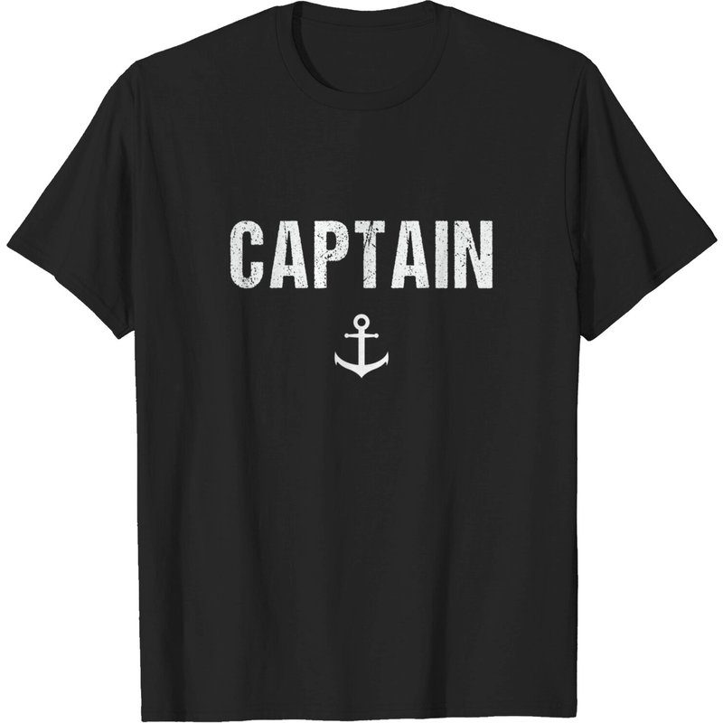 Captain Shirt | Boat Owner Novelty T-Shirt for Men — Mens T Shirts