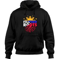 Hoodie Filipino Roots - Drapeau des Philippines usé — Sweats à capuche pour hommes