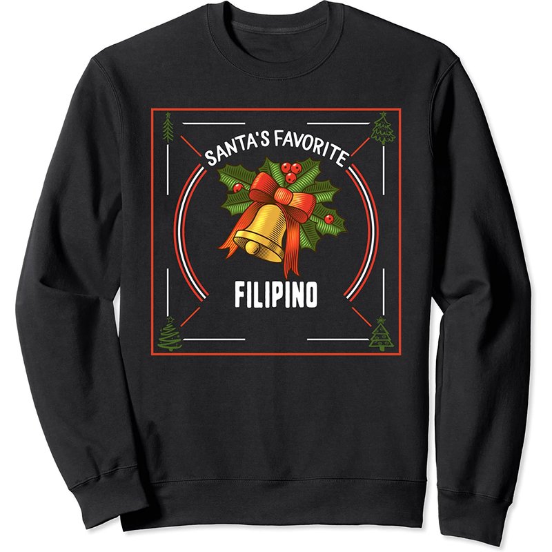 Sweatshirt Santa Favorite Noël Philippin pour Unisexe — Sweats à capuche pour hommes