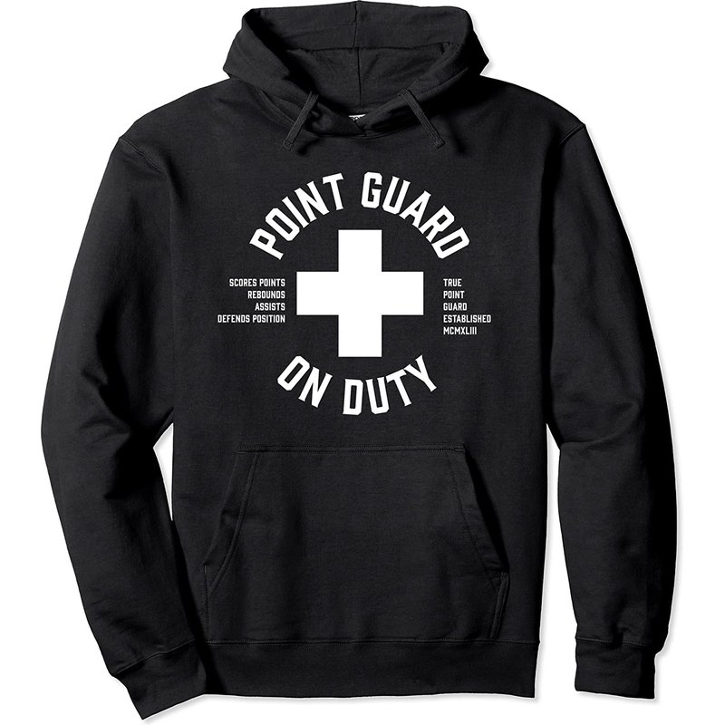 Point Guard Basketball Pullover Hoodie - Unisex — Mens Hoodies