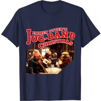T-shirt graphique pour hommes Emmet Otter's Jug-band The Nightmare Band — T-shirts pour hommes