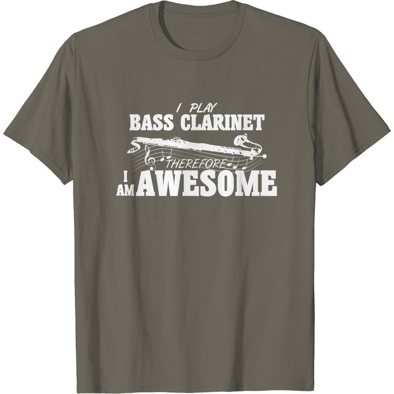 T-Shirt de Clarinettes Basses pour Musiciens - Cadeau Amusant pour Band — T-shirts pour hommes