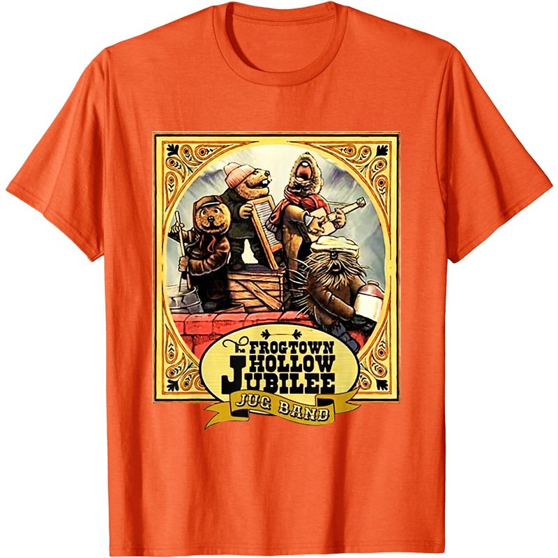 T-shirt Emmet Otter de Frogtown Country Christmas pour hommes — T-shirts pour hommes
