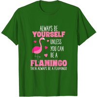 T-shirt Flamingo Sayings pour hommes en noir — T-shirts pour hommes