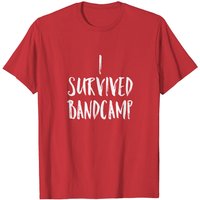T-shirt I Survived Band Camp Marching Band pour hommes