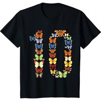 T-shirt Papillon pour Garçons - Cadeau d'Anniversaire de 10 Ans