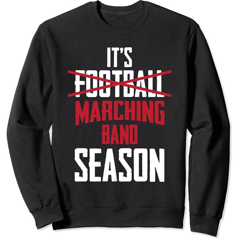 Sweat à Capuche Humoristique Saison de Musique de Marche — Sweats à capuche pour hommes