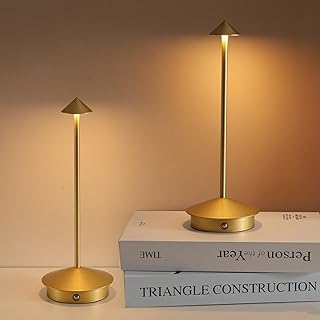 Cordless LED Desk Lamp Set of 2 with Rechargeable Battery — Led Desk Lamp
