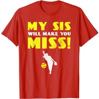 T-shirt drôle de lanceur de softball pour homme