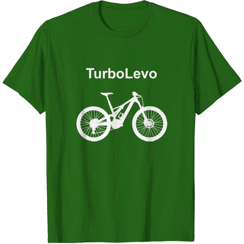 T-shirt Silhouette de vélo Specialized Turbo Levo Électrique