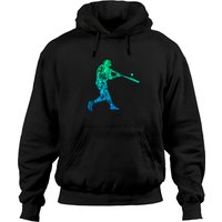 Hoodies Silhouette Baseball Unisexe — Sweats à capuche pour hommes