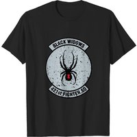 T-shirt Insigne Vintage du 421e Escadron de Chasse pour Hommes — T-shirts pour hommes