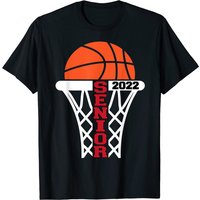 Graduate Senior Class 2022 Basketball Player T-Shirt for Men — Mens T Shirts