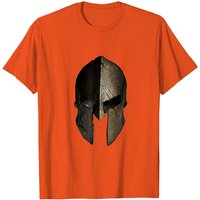 Vintage Spartan Helmet T-Shirt for Men — Mens T Shirts
