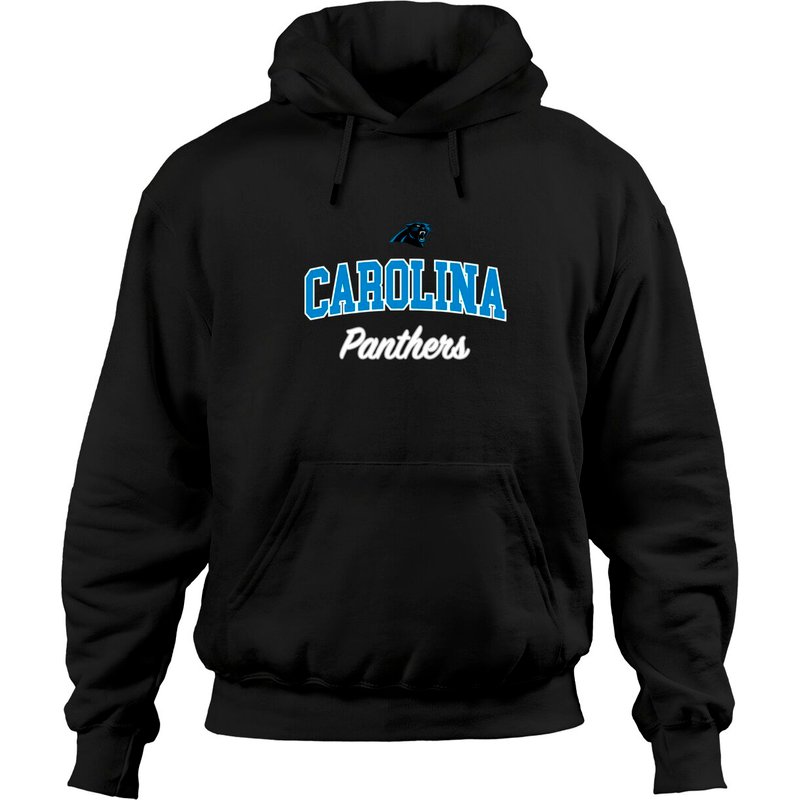 Hoodie de l'équipe de football des Panthers de la Caroline pour unisexe — Sweats à capuche pour hommes