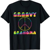 Vintage Tie Dye Peace Sign T-Shirt for Men — Mens T Shirts