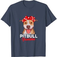 T-shirt pour hommes Pitbull Grandma Pittie Dog Mom — T-shirts pour hommes