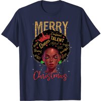 T-shirt de Noël pour hommes - Femmes afro-américaines en pyjama