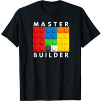T-shirt pour hommes Master Builder Building Blocks Toys — T-shirts pour hommes
