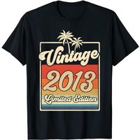 T-shirt d'anniversaire Vintage 2013 en édition limitée pour hommes — T-shirts pour hommes