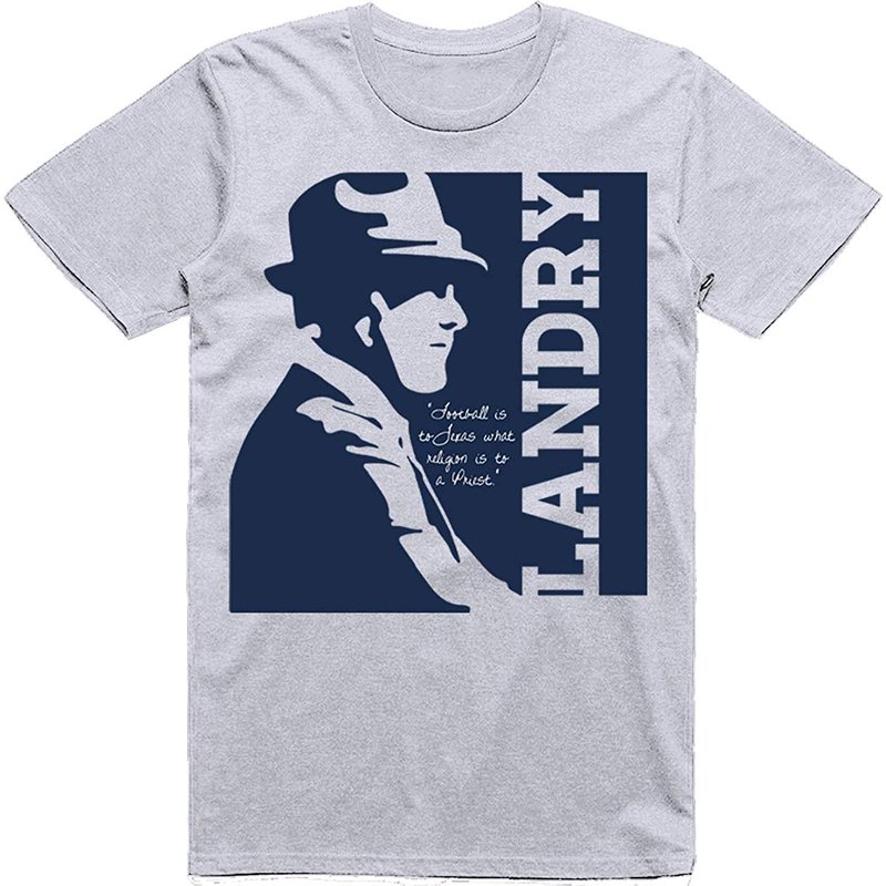 T-shirt Vintage de Football Tom Landry pour Hommes