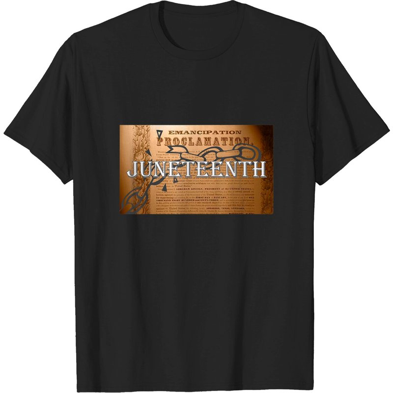 Juneteenth Emancipation Proclamation End of Slavery T-Shirt for Men