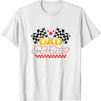 T-shirt pour homme de fête d'anniversaire de voiture de course Dad Pit Crew — T-shirts pour hommes