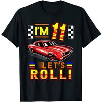 T-shirt de course pour le 11e anniversaire du garçon — T-shirts pour hommes