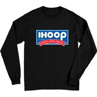 Ihoop So Please Watch Your Ankles T-shirt Long Sleeve Humor Basketball — T-shirts pour hommes