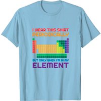 Periodic Table T-Shirt for Men - Elements Design — Mens T Shirts
