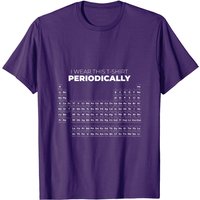 T-shirt Tableau Périodique pour Hommes - Design Amusant — T-shirts pour hommes