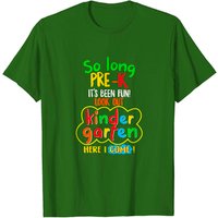 T-shirt de graduation de maternelle pour hommes - Au revoir Pre-K