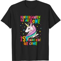 T-shirt de graduation de jardin d'enfants pour hommes Licorne magique