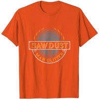 Men's Sawdust Iis Man T-Shirt for Woodworkers and Carpenters — Mens T Shirts