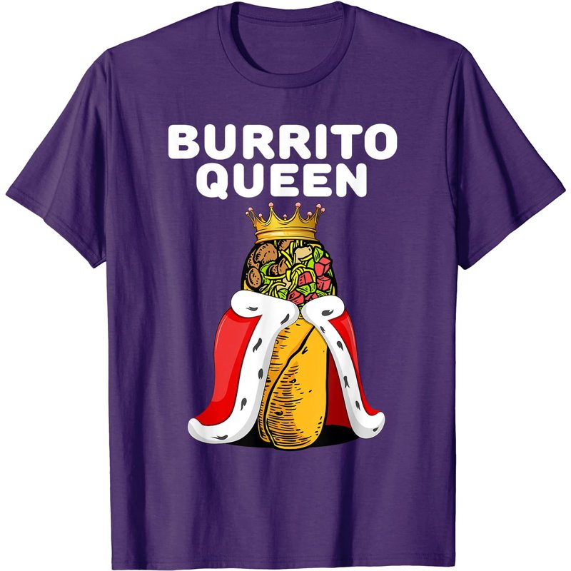 Burrito Costume T-Shirt for Men - Burrito Queen — Mens T Shirts