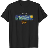 Vincent Van Gogh Starry Night Let It Gogh Men's T-Shirt