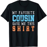 T-shirt Cadeau Amusant Pour Cousin Préféré Pour Hommes — T-shirts pour hommes