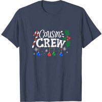 T-shirt de Noël Cousin Crew Family Feast pour hommes — T-shirts pour hommes