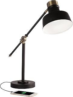 OttLite Balance LED Desk Lamp with USB Port and ClearSun Technology — Led Desk Lamp