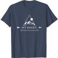 Mount Baker T-Shirt for Men - Washington Mountain Tee — Mens T Shirts