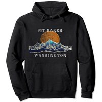 Hoodie Mount Baker Washington avec scène de montagne