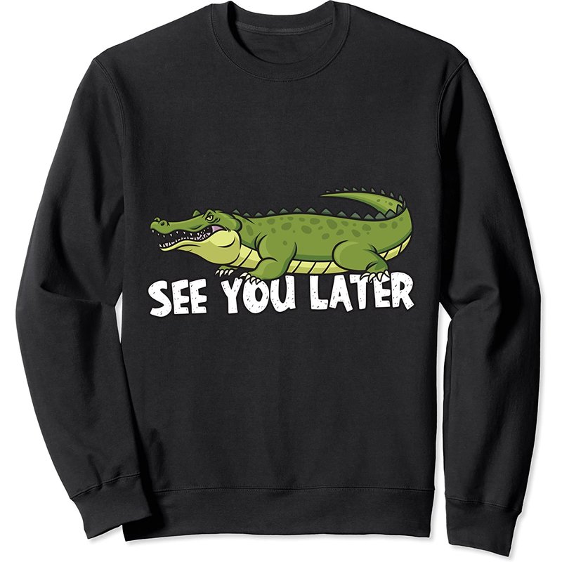 Sweat à capuche See You Later Alligator unisexe — Sweats à capuche pour hommes