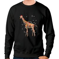 Gagnez un Giraffe Tree Light Christmas Sweater Unisexe