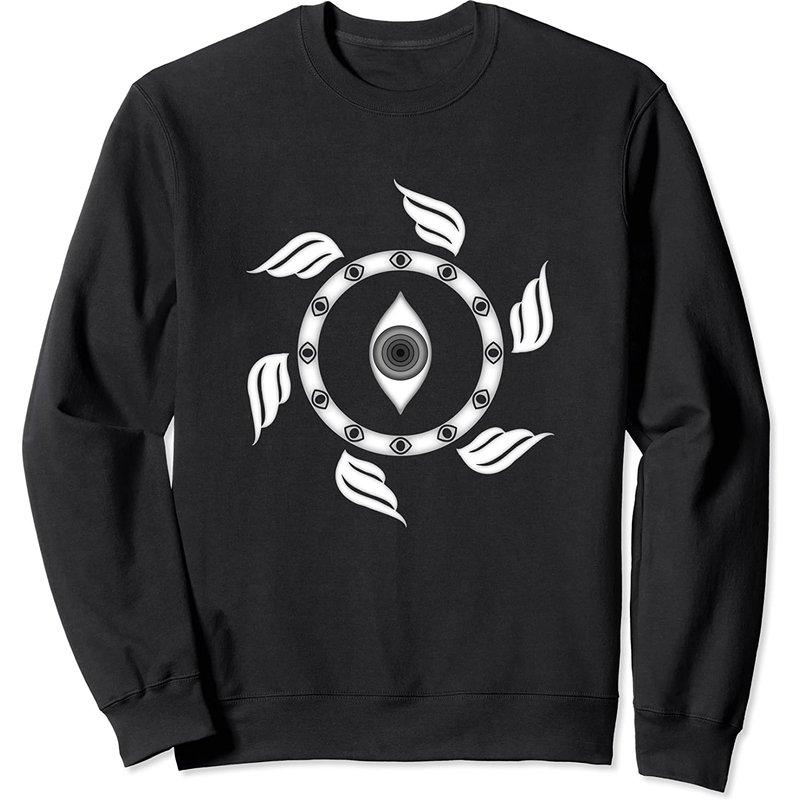 Sweat à Capuche Anges Bibliquement Précis Ophanim Throne Unisexe — Sweats à capuche pour hommes