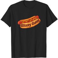 T-shirt Glizzy Gladiator Glizzy Gang - Hot Dog Amusant pour Hommes
