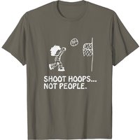 T-shirt Homme Shoot Hoops Not People