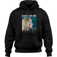 Hoodies Unisex Adele Easy On Me en Noir — Sweats à capuche pour hommes