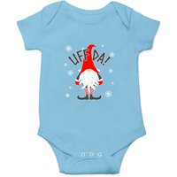 Uff Da Gnome Danois Pull-On Onesie de Noël Nordique